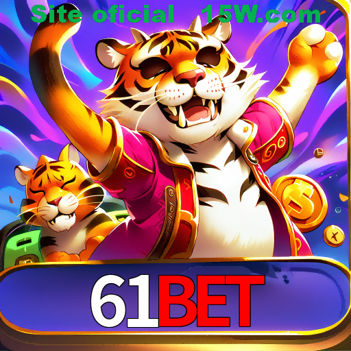 Imagem promocional da 61bet mostrando a plataforma e suas vantagens